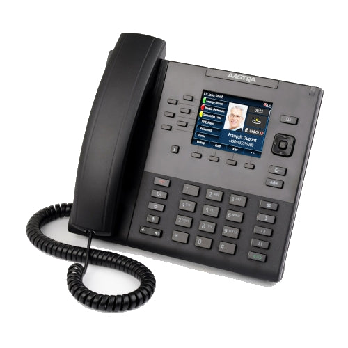 Aastra 6867i 80C00002AAAA 9-Line SIP Speakerphone with HD Wideband Audio