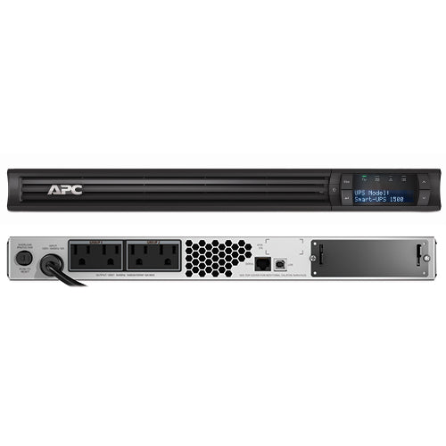 APC Smart-UPS SMT1500RM1U 1500VA LCD Rack-Mountable UPS