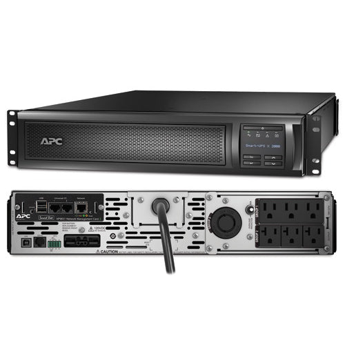 APC Smart-UPS SMX2000RMLV2UNC X 1920 VA Tower/Rack-Mountable UPS with Network Card