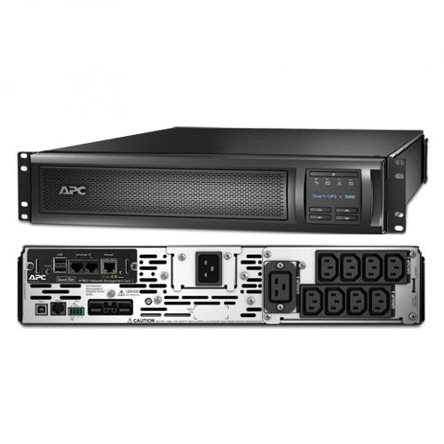 APC Smart-UPS SMX3000RMHV2UNC 3000VA UPS with Network Card