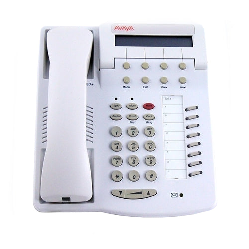 Avaya Definity 6408D+ Speaker Display Phone (White/Refurbished)