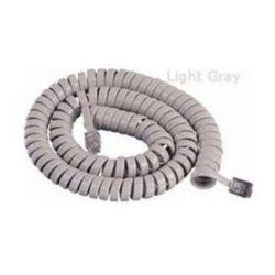 ICC 1200LG 12' Handset Cord (Light Grey)