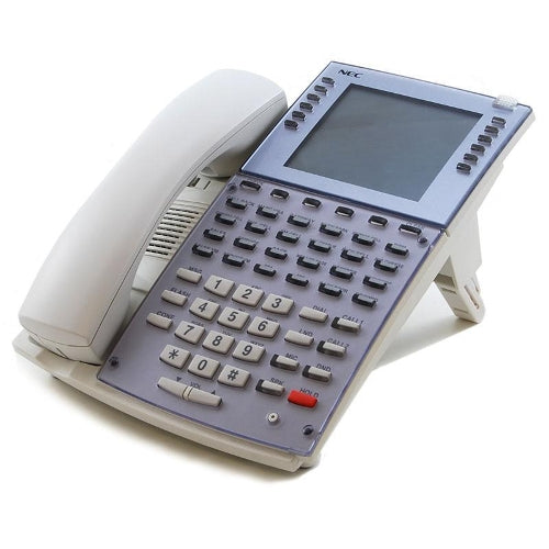 NEC Aspire 0890050 34-Button Hands-Free Large Display Speaker Phone (White/Refurbished)