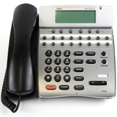 NEC DTR-16D-2 Speaker Display Phone 780048 (Black/Refurbished)