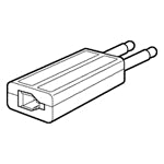 Nortel Meridian 18709-01 Plug Amplifier Adaptor Modular to PJ327