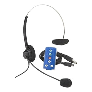 Nortel Avaya NTEX14MBE6 USB Headset Adapter with Headset