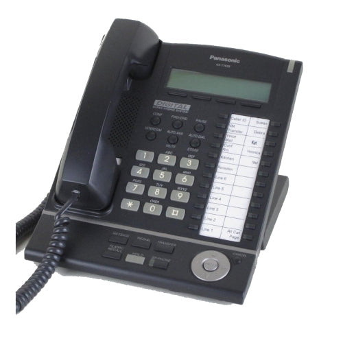 Panasonic KX-T7633 Backlit Display Speaker Phone (Black/Refurbished)
