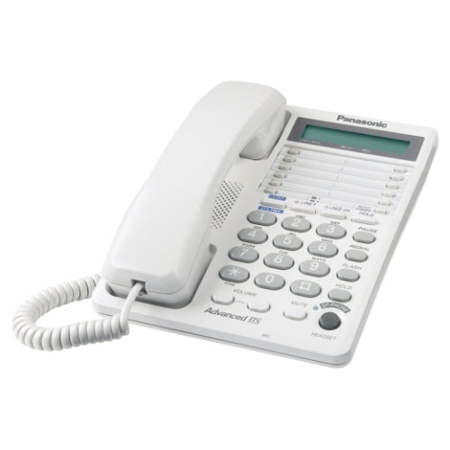 Panasonic KX-TS208 2-Line Speaker Display Phone (White/Refurbished)