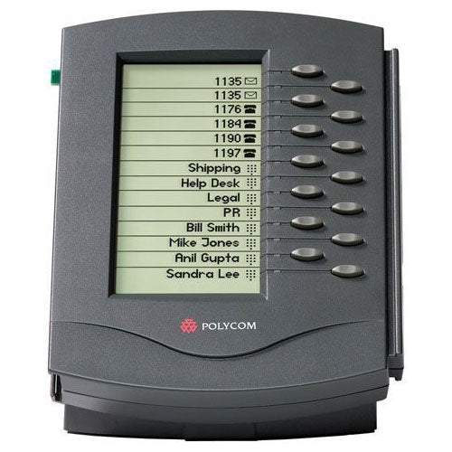 Polycom 2200-12750-025 SoundPoint IP Backlit Expansion Module (Refurbished)