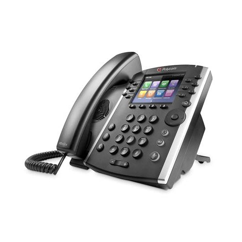 Polycom 2200-46157-001 VVX 400 IP Business Phone With AC Power