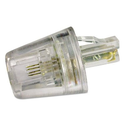 Softalk SOF1500 Twisstop Rotating Phone Cord Detangler (Clear)