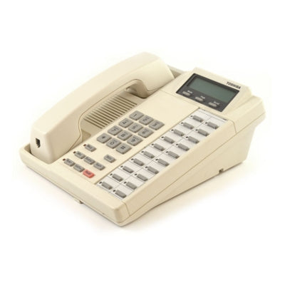 Toshiba DKT-2020FDSD Full-Duplex Speaker Display Phone (White/Refurbished)