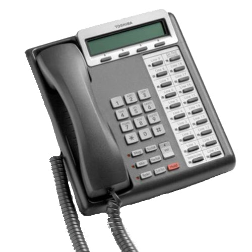 Toshiba DKT-3220SD Speaker Display Phone (Charcoal/Refurbished)