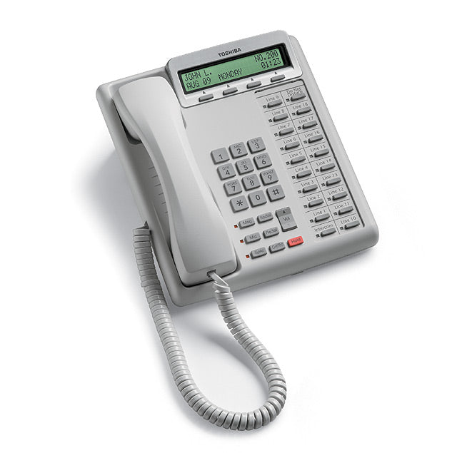 Toshiba DKT-3220SD Speaker Display Phone (White/Refurbished)