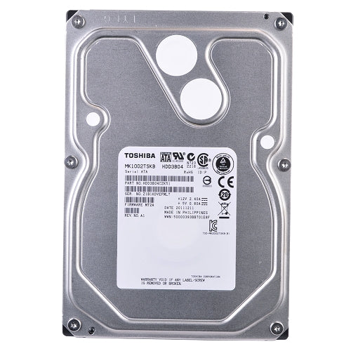 Toshiba MK1002TSKB 3.5 inch 1TB SATA Hard Disk Drive (Refurbished)